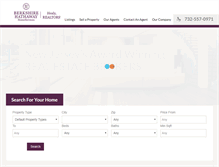 Tablet Screenshot of healyrealtors.com